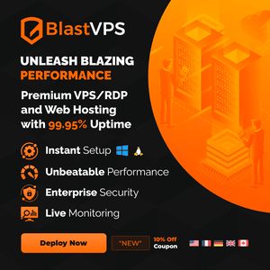 BlastVPS - Premium VPS/RDP and Web Hosting