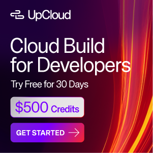 UpCloud VPS - Cloud Built for Developers