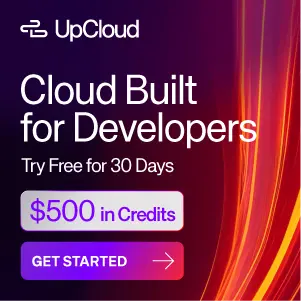 UpCloud VPS - Cloud Built for Developers