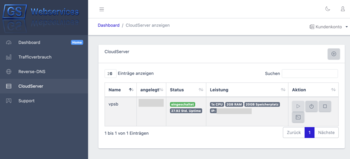 Gswebservices Dashboard