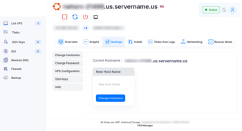Radwebhosting Console